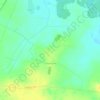 Топографическая карта Омельно, высота, рельеф