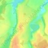 Топографическая карта Мартанская, высота, рельеф