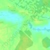 Топографическая карта Голышкино, высота, рельеф