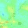 Топографическая карта Клюск, высота, рельеф