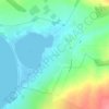 Топографическая карта Оленевка, высота, рельеф