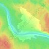 Топографическая карта Квазеньга, высота, рельеф
