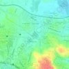 Топографическая карта sunnam cheruvu, высота, рельеф