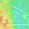 Топографическая карта Ерзуново, высота, рельеф