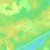 Топографическая карта Соблаго, высота, рельеф