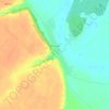 Топографическая карта Абакшино, высота, рельеф