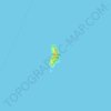 Топографическая карта Passage Island, высота, рельеф