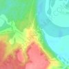 Топографическая карта Васильево, высота, рельеф