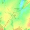Топографическая карта Теряево, высота, рельеф