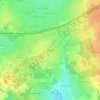 Топографическая карта Щедрино, высота, рельеф