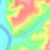 Топографическая карта Игинка, высота, рельеф