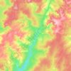 Топографическая карта Сайгатка, высота, рельеф