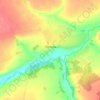 Топографическая карта Лосиха, высота, рельеф