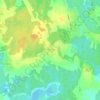 Топографическая карта Новоселье, высота, рельеф