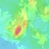 Топографическая карта Маура, высота, рельеф
