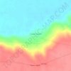 Топографическая карта Старый Чиндант, высота, рельеф