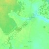 Топографическая карта Монарево, высота, рельеф