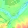 Топографическая карта Покровское, высота, рельеф