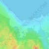 Топографическая карта Прибылово, высота, рельеф