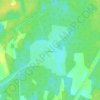 Топографическая карта Бабурино, высота, рельеф