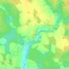 Топографическая карта Печищи, высота, рельеф