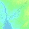 Топографическая карта Ольховый, высота, рельеф