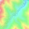 Топографическая карта Гдым, высота, рельеф