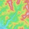 Топографическая карта Макопсе, высота, рельеф