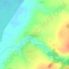 Топографическая карта Чернецкое, высота, рельеф
