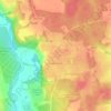 Топографическая карта Андреевское, высота, рельеф