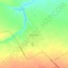 Топографическая карта Манычское, высота, рельеф
