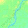 Топографическая карта Овсянка, высота, рельеф