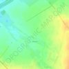 Топографическая карта Мокрыж, высота, рельеф