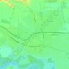 Топографическая карта Новоселица, высота, рельеф
