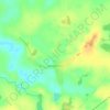 Топографическая карта Дубовая Роща, высота, рельеф