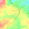 Топографическая карта Красная Сопка, высота, рельеф