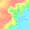 Топографическая карта Призовое, высота, рельеф