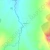Топографическая карта Кадырово, высота, рельеф
