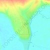 Топографическая карта Широкий Карамыш, высота, рельеф