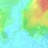 Топографическая карта Большая Липовица, высота, рельеф