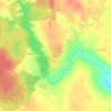 Топографическая карта Семениха, высота, рельеф