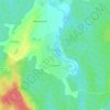 Топографическая карта Бездедово, высота, рельеф