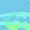 Топографическая карта Биллингс, высота, рельеф