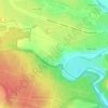 Топографическая карта Студенцы, высота, рельеф