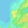 Топографическая карта Новая Теча, высота, рельеф