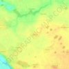 Топографическая карта Бутаково, высота, рельеф