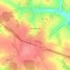 Топографическая карта Измалково, высота, рельеф