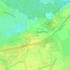 Топографическая карта Рышково, высота, рельеф