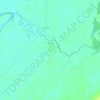 Топографическая карта Кокуй, высота, рельеф