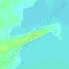 Топографическая карта Шаитик, высота, рельеф